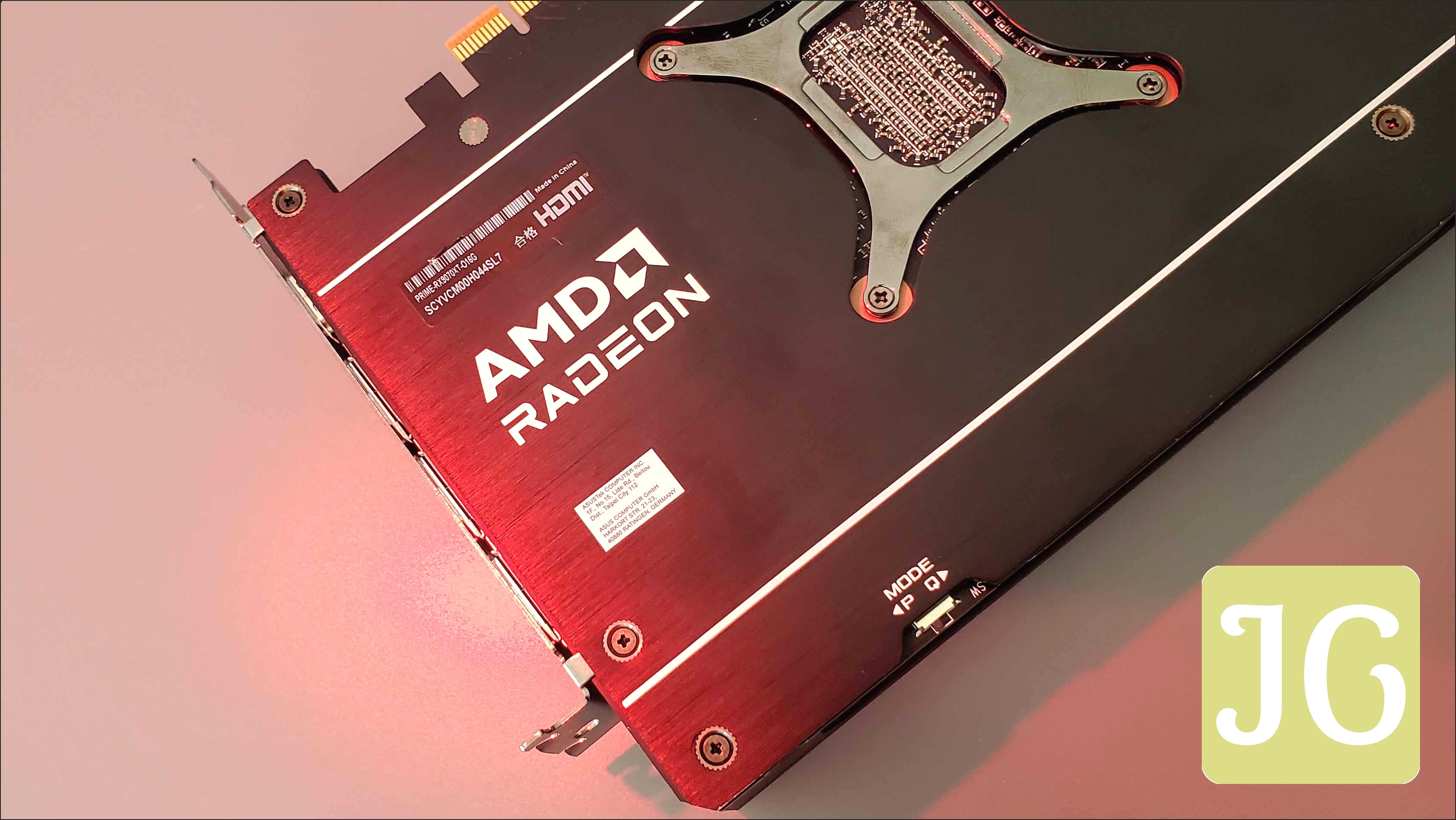 AMD RX 9070 XT graphics card