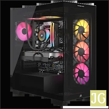 VENGEANCE a7500 Gaming PC: AMD Ryzen 7 9800X3D, AMD Radeon RX 9070 XT, 32GB DDR5, 1TB M.2 SSD, Win11 Home