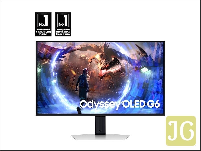 Samsung Odyssey OLED G6 Front View