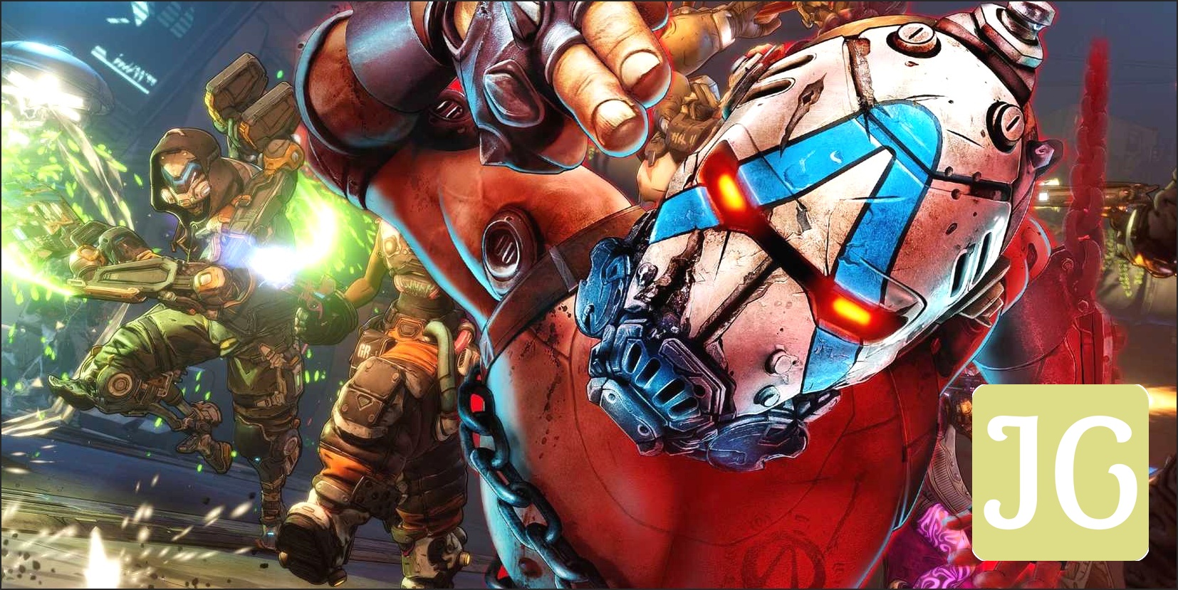 Borderlands Crew With Grunt