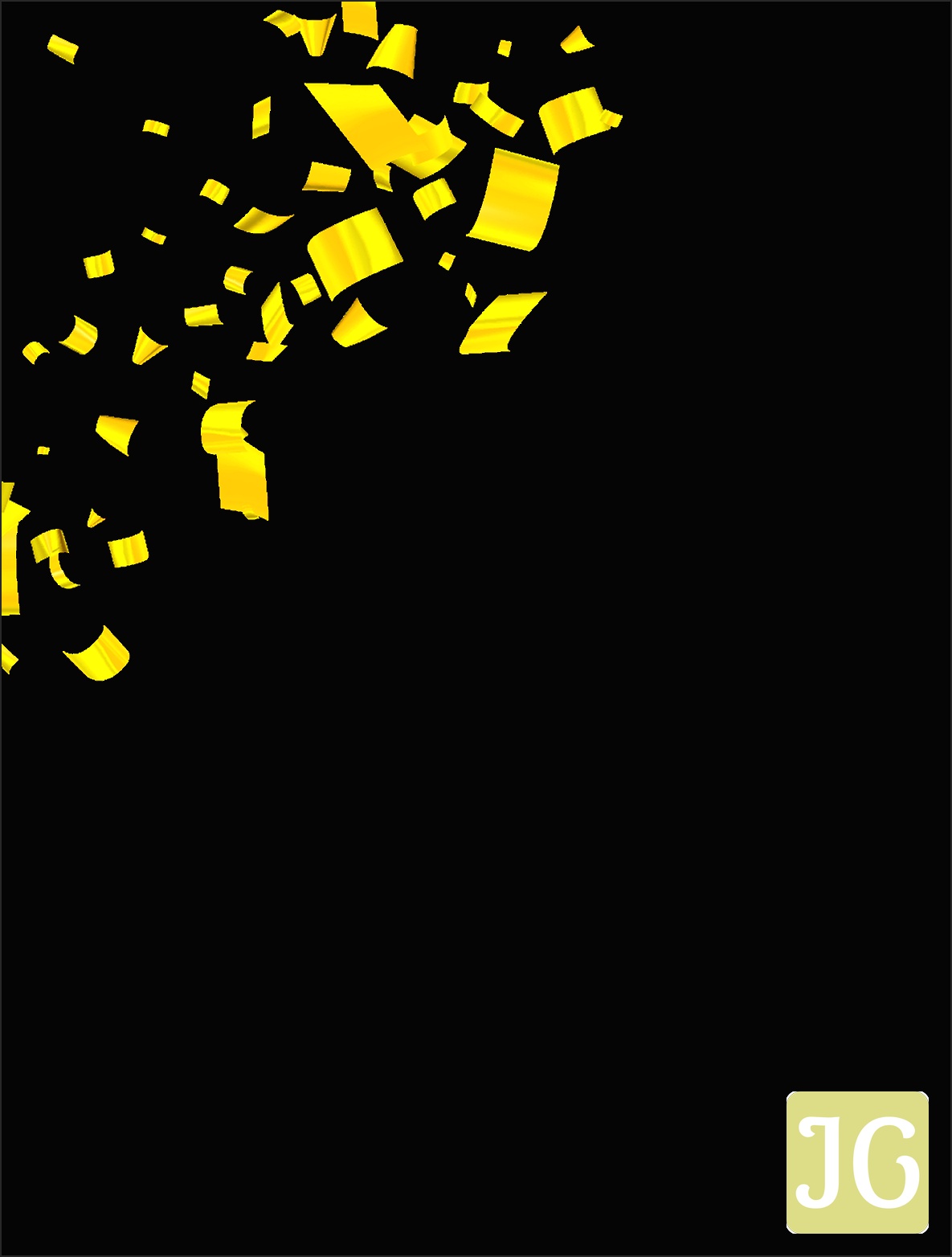Confetti graphic for Intel Gamer Days