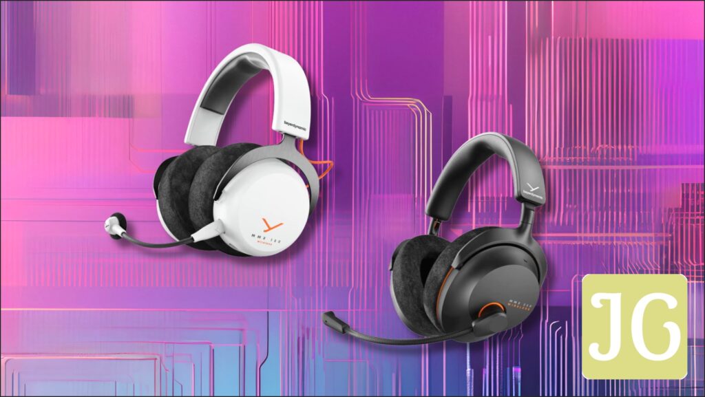 Beyerdynamic MMX 150 and MMX 230 headsets side-by-side