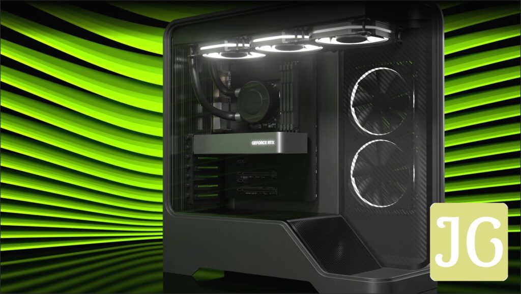 NVIDIA GeForce RTX 50-series promotional image
