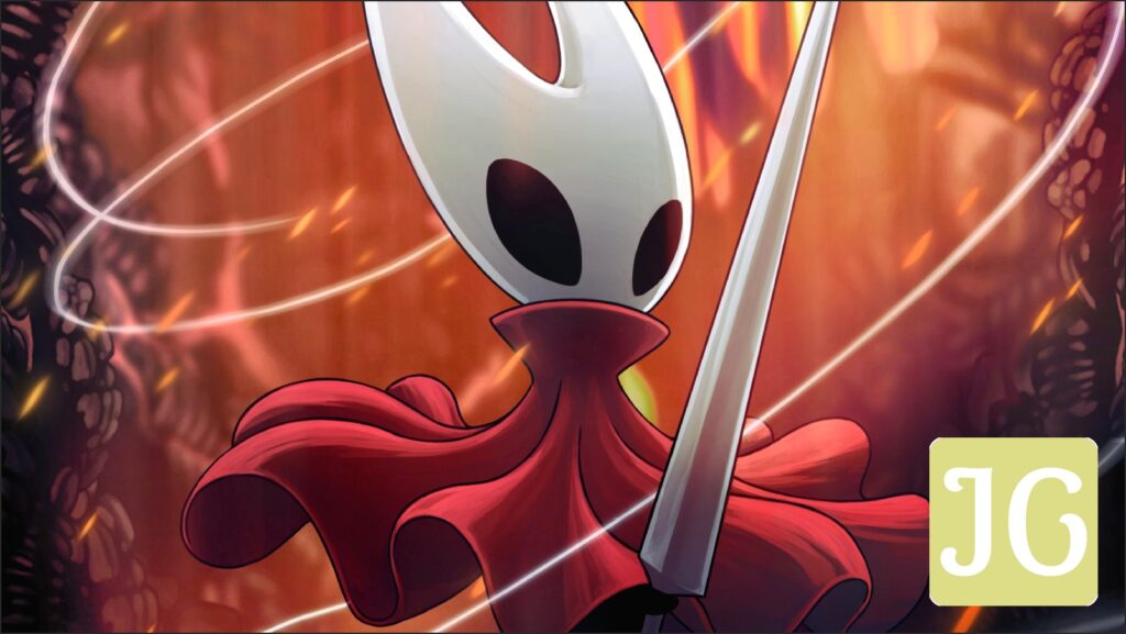 Hollow Knight: Silksong — character art of Hornet, Silksong's protagonist, brandishing her weapon