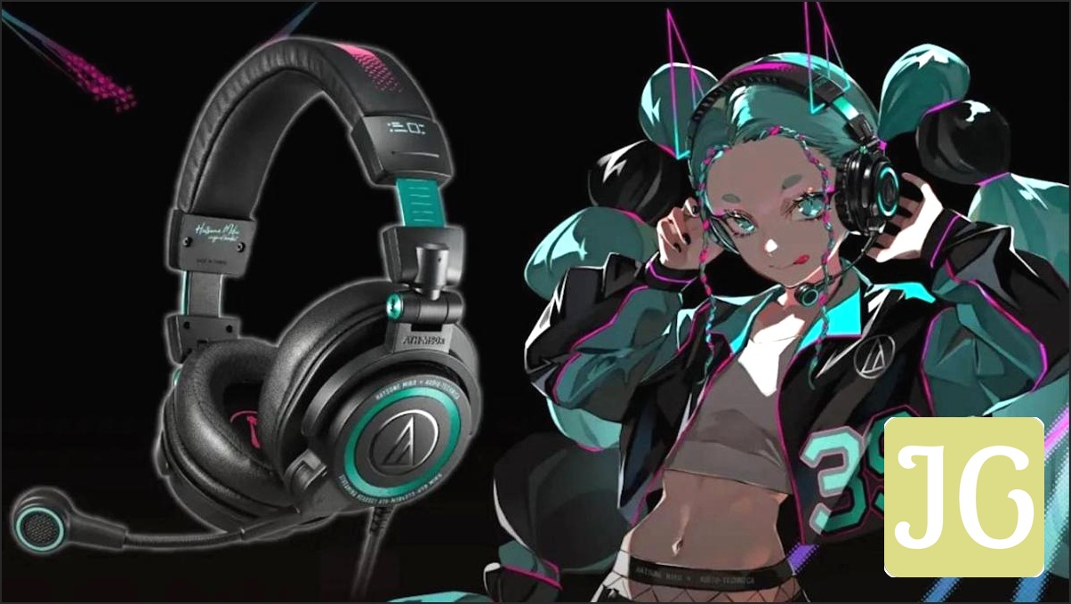 Hatsune Miku x Audio-Technica: The ATH-M50xSTS MIKU Streamset Blends Iconic Style with Pro-Grade Audio