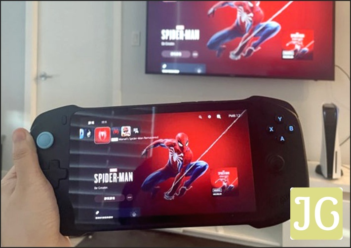 Abxylute 3D One in tablet mode with kickstand