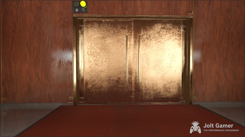 Improved image with Transformer-based DLSS, showing cleaner reconstruction