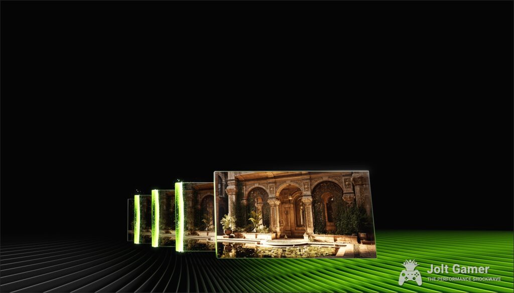 Hero background image showcasing NVIDIA's latest gaming technology.