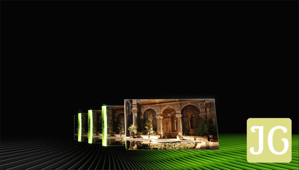 Hero image of NVIDIA RTX 50 series graphics card
