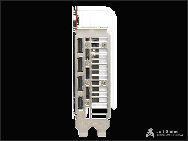 Prime Radeon RX 9070 XT White Edition card bracket